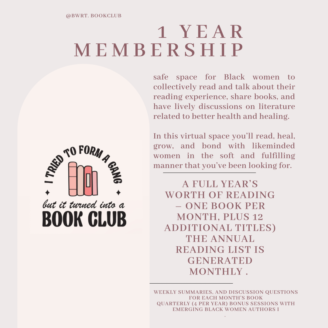 Booksterhood Membership (BWRT Sisterhood)